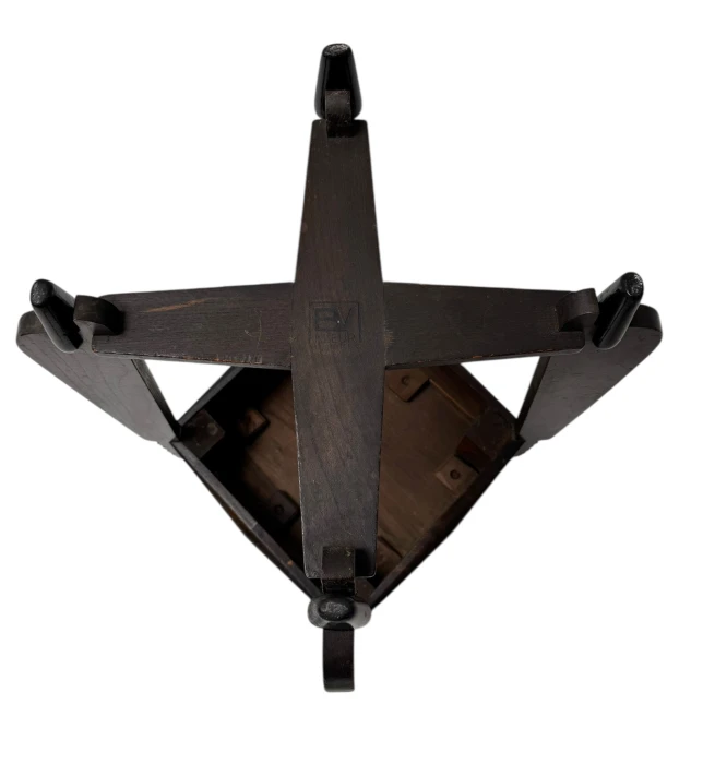 Art Deco Amsterdamse School Side Table by Architect Christiaan Bartels, 1920s